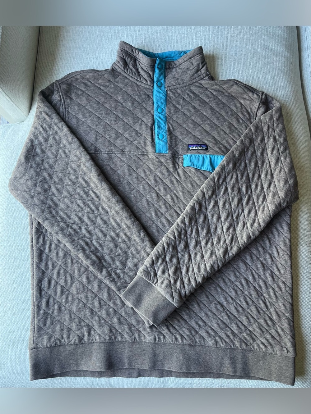 Patagonia Men’s Organic Cotton Quilt Snap-T Pullover